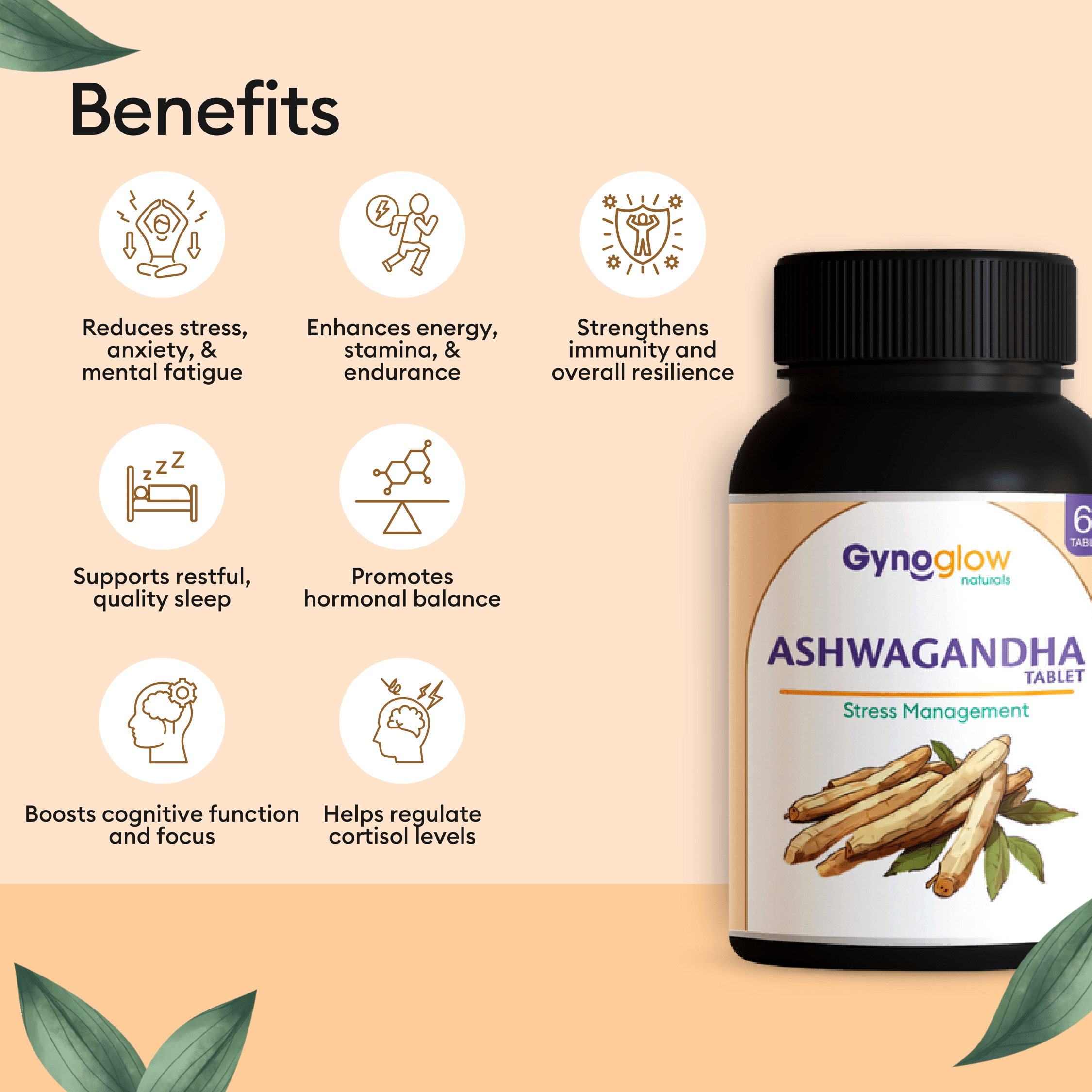 Ashwagandha - Your herbal shield against modern stress.