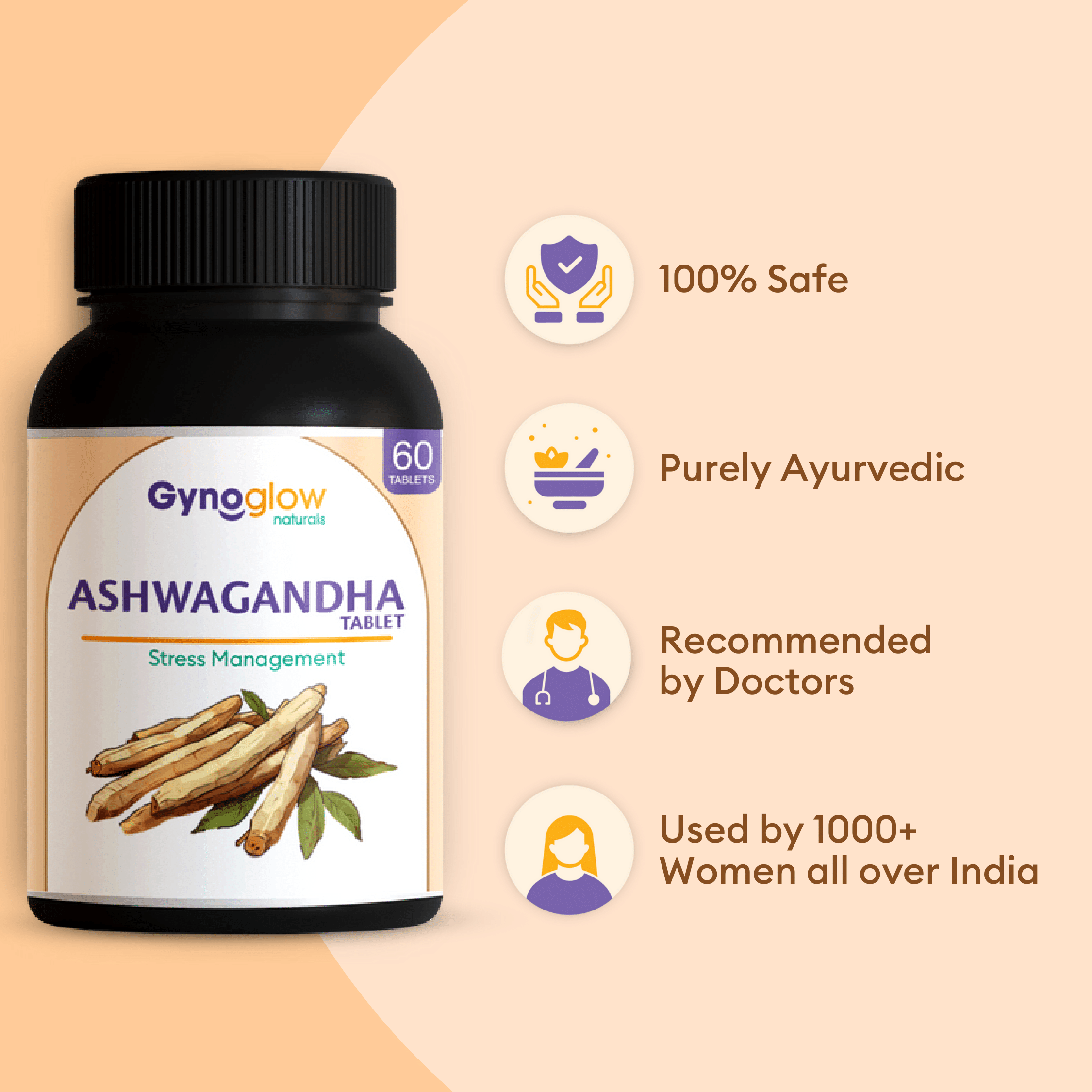 Ashwagandha - Your herbal shield against modern stress.
