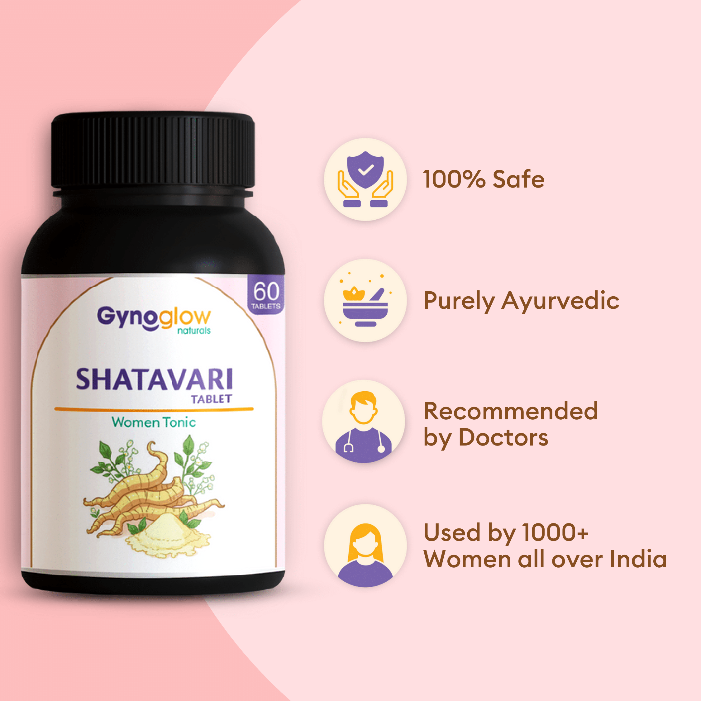 Shatavari - Supports fertility and hormonal wellness