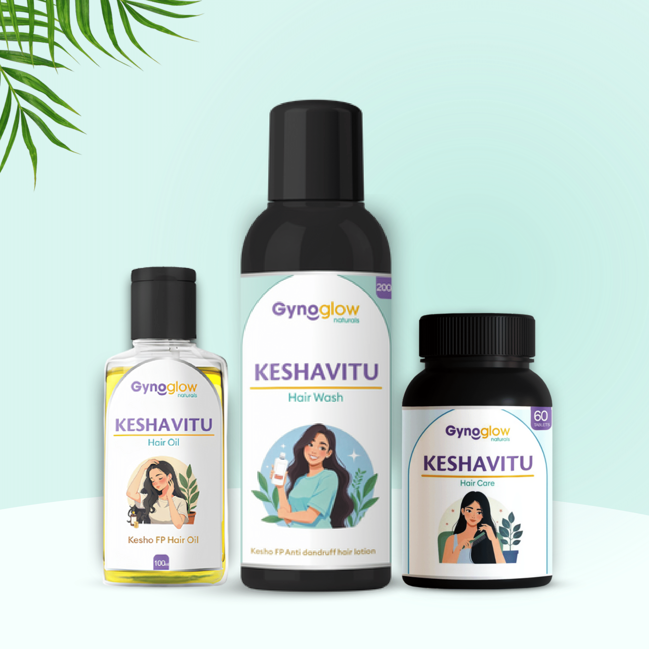 Keshavitu - Complete hair care for PCOD and postpartum hair fall