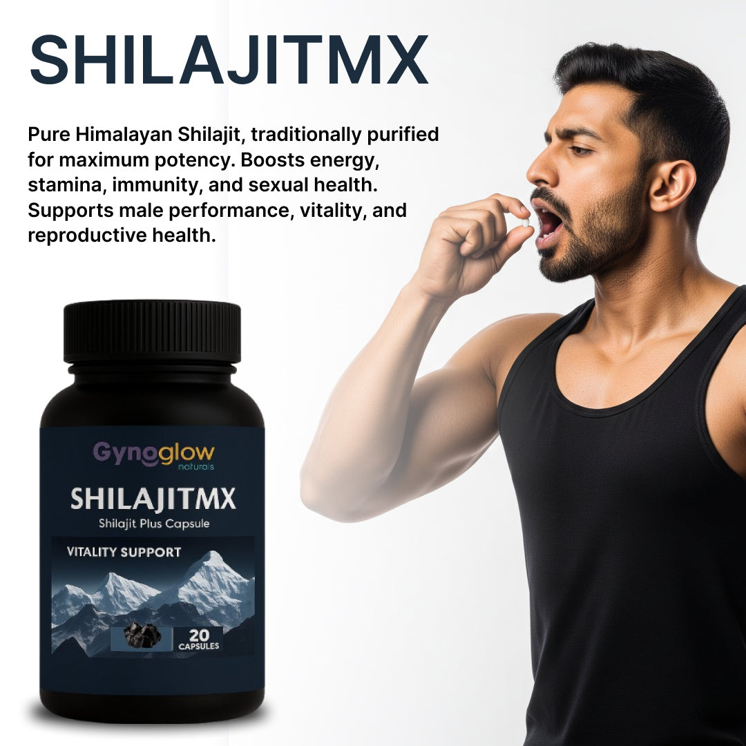 Shilajit MX – Pure Himalayan Energy & Vitality Booster